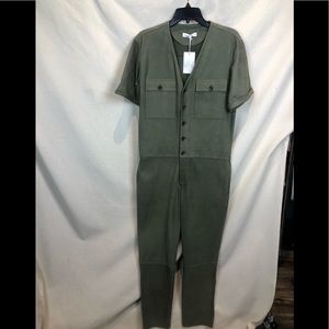 Short sleeve jumpsuit